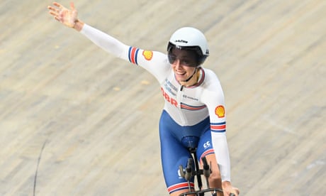 Knight strikes gold in GB’s record European track cycling medal haul