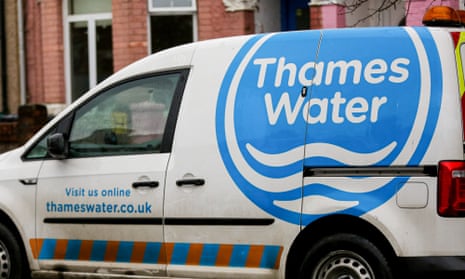 A Thames Water van