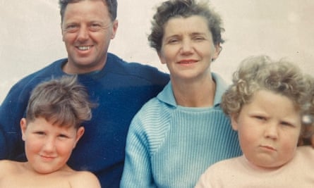 Blake Morrison and family