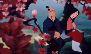In Mulan, the dragon got more lines than the heroine. 