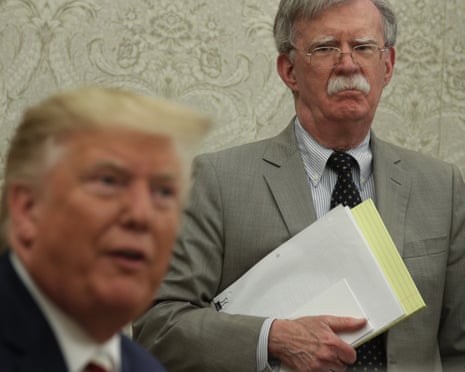 John Bolton says he hopes to expose Trump's 'abuse of power' after being indicted – US politics live