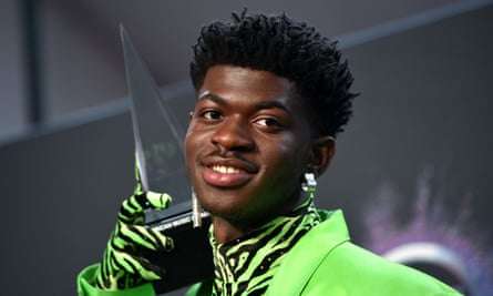 Lil Nas X at the 47th annual American Music Awards, in Los Angeles, 24 November 2019.