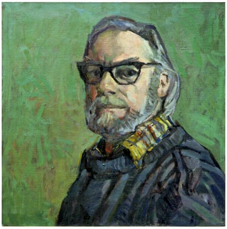 A later self-portrait, after Fleischmann had developed a distinguished career under the name Peter Midgley.