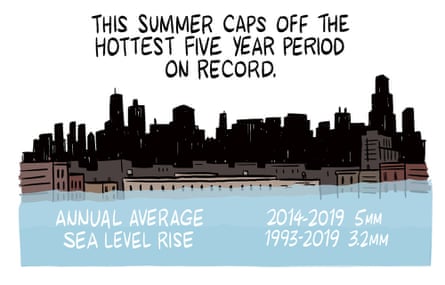 This summer caps off the hottest five year period on record.
