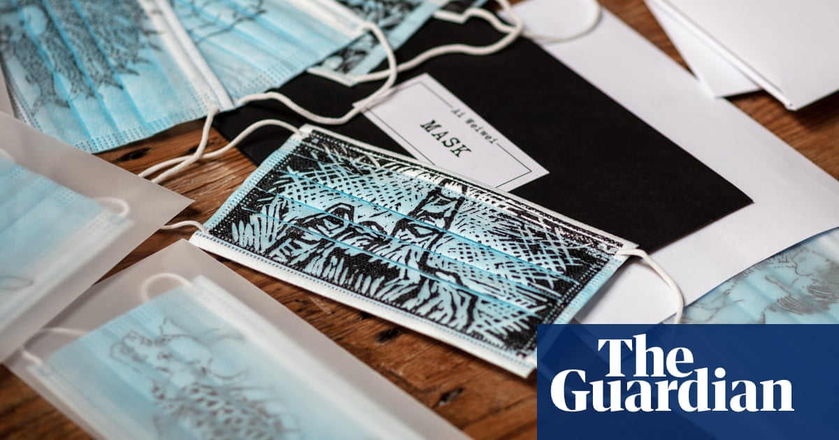 Ai Weiwei Creates 10 000 Masks In Aid Of Coronavirus Charities Ai Weiwei The Guardian