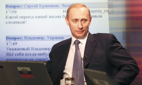 Vladimir Putin, former director of the FSB. 