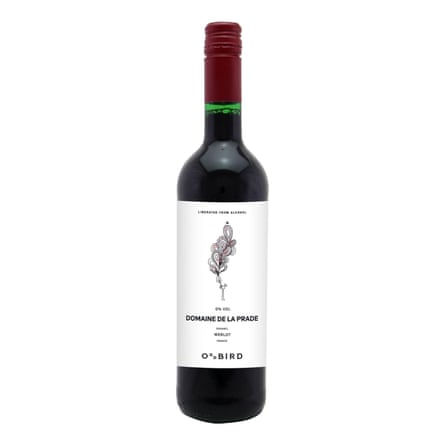 Bottle of Oddbird Domaine De La Prade Merlot.
