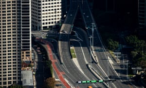 Western Distributor freeway approaches to the Sydney Harbour Bridge