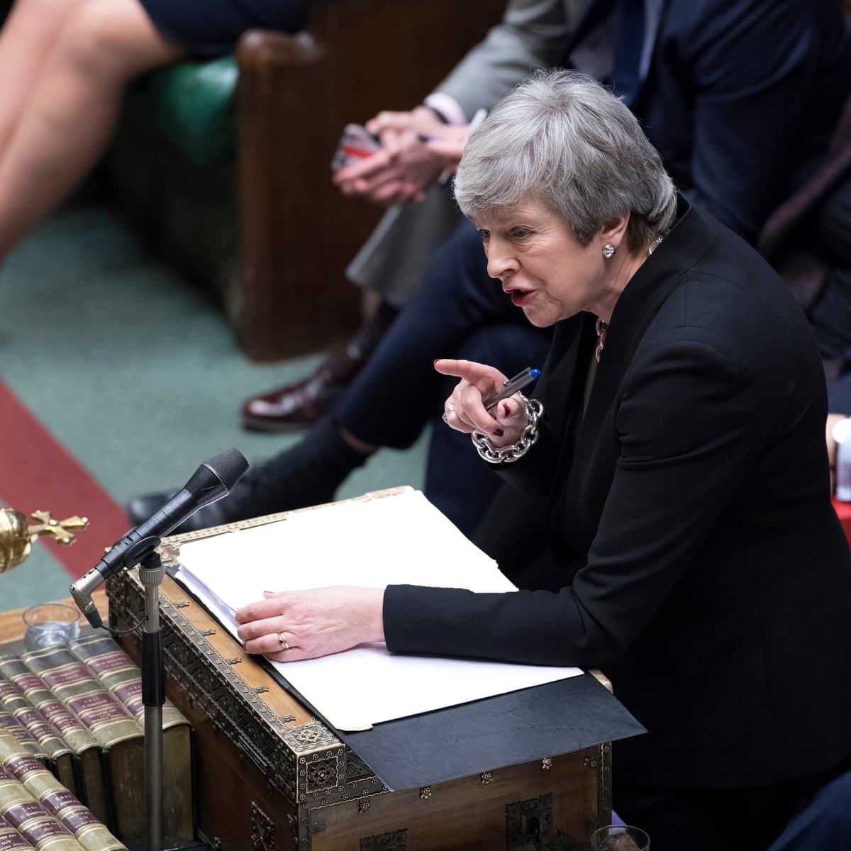 Theresa May Faces Ministerial Revolt Over No Deal Brexit