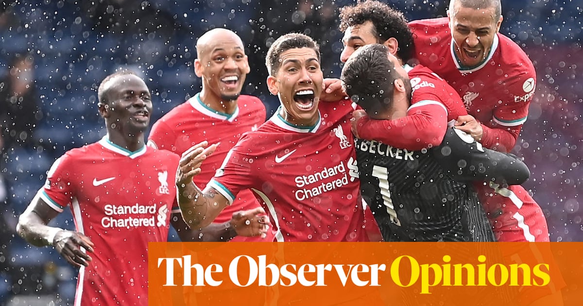 Alisson’s heaven-sent gift a reminder of football’s joy in this gruelling season | David Hytner