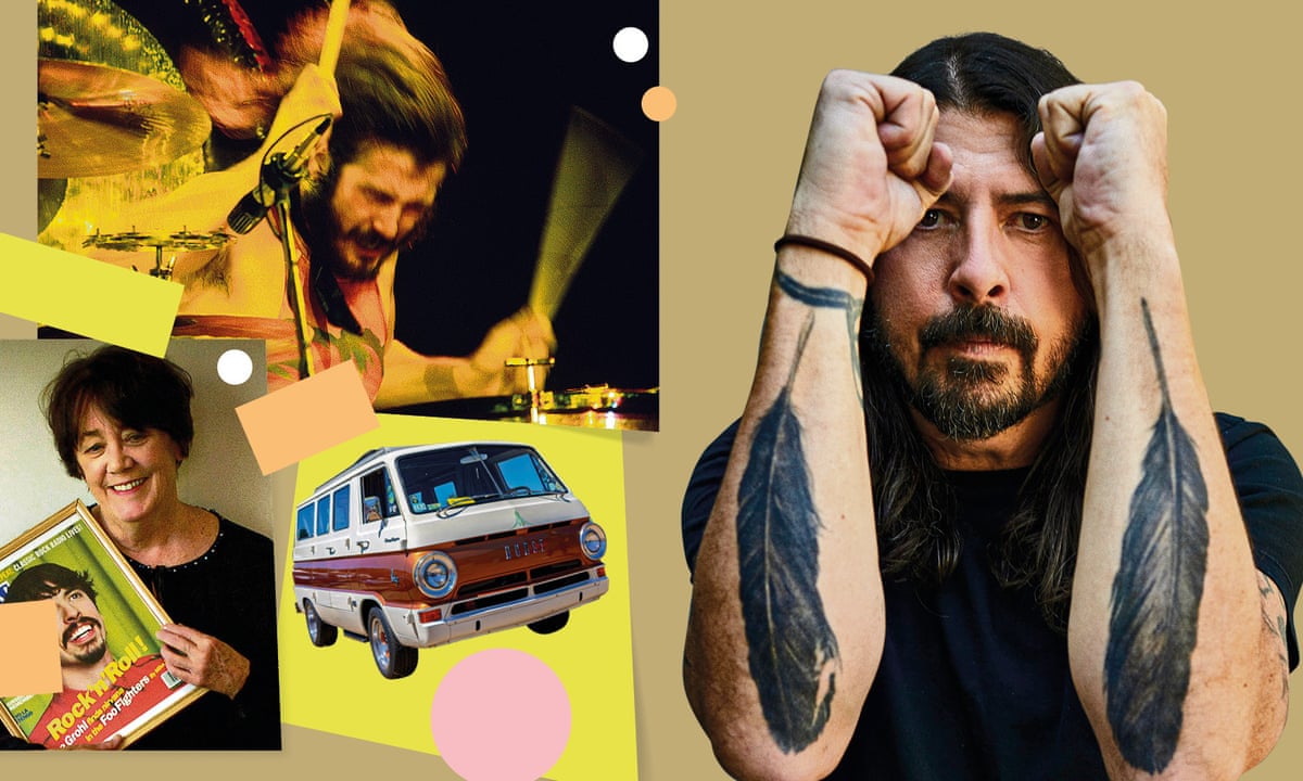 Dave Grohl's teenage obsessions: 'I learned drums by arranging pillows on  my floor' | Dave Grohl | The Guardian