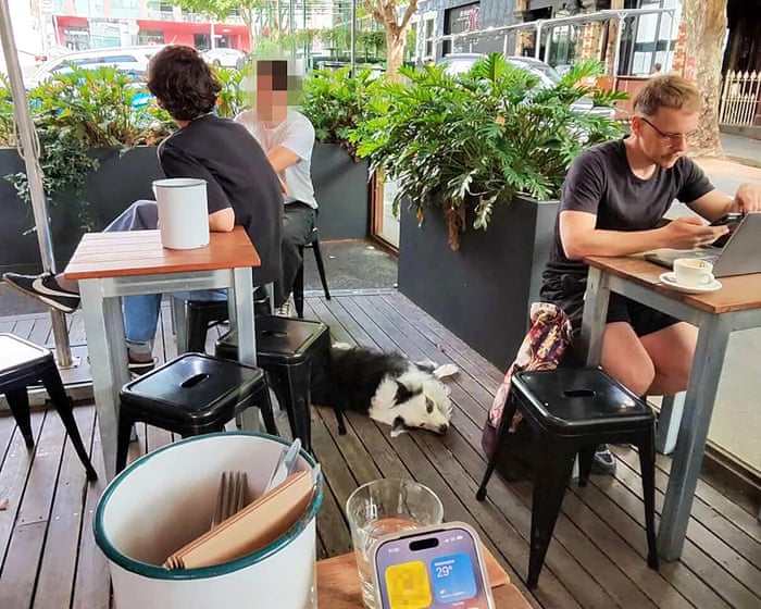 This man was secretly snapped by someone with smartglasses. He’s not alone in calling that a violation of privacy — image supplied by The Guardian Technology's feed