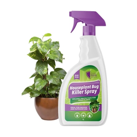 1 litre bottle of House Plant Bug Killer Spray.