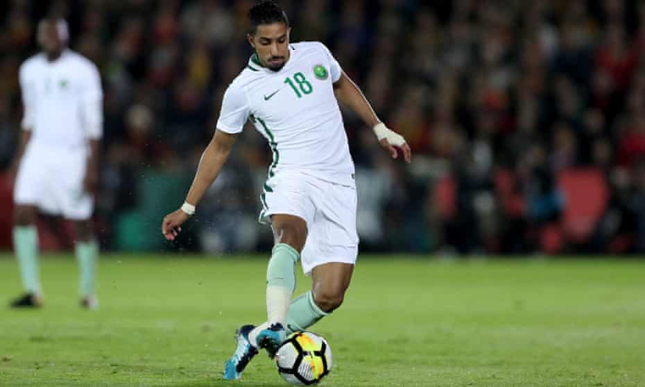 Salem al-Dawsari has been loaned to Villarreal until the summer when he is expected to play a prominent role in Saudi Arabia’s World Cup campaign in Russia. 