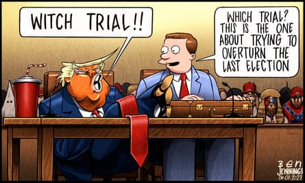 Ben Jennings on the latest indictment of Donald Trump – cartoon 
