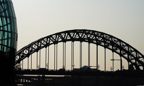 The Tyne Bridge in Newcastle.