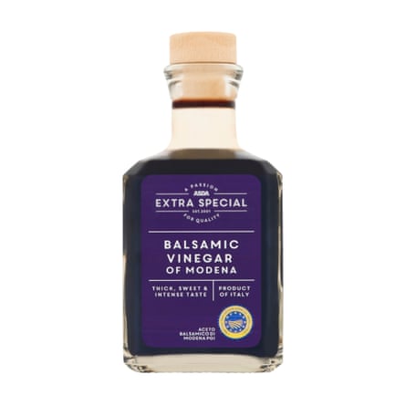 Asda Extra Special Balsamic Vinegar of Modena 250ml in a square bottle