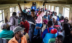 The Guardian Picture Essay Artanddesign The Guardian On Board Zimbabwes Only Commuter Train A Photo Essay