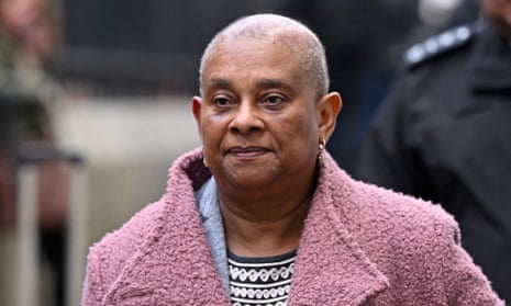 Doreen Lawrence outside the Royal Courts of Justice