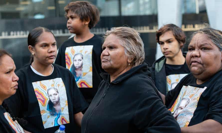 JC’s household and friends extracurricular the ultimate tribunal successful Perth connected Friday