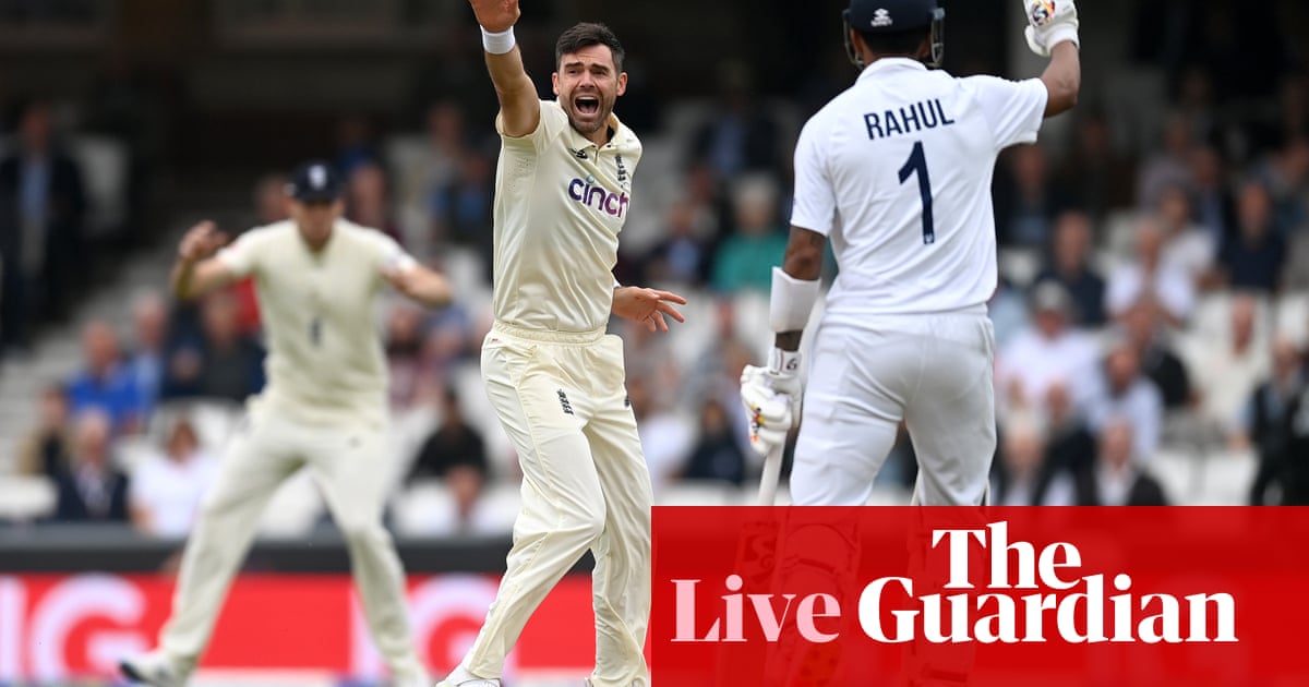 England v India: fourth Test, day three – live!