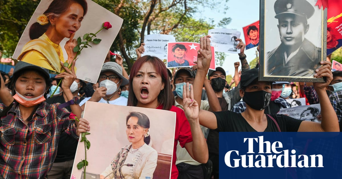 Three Finger Salute Hunger Games Symbol Adopted By Myanmar Protesters Myanmar The Guardian Three Finger Salute Hunger Games Symbol Adopted By Myanmar Protesters Myanmar The Guardian