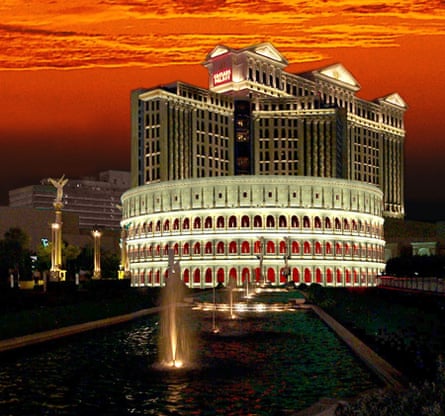 Caesars Palace, where stars including Celine Dion and Mariah Carey performed.