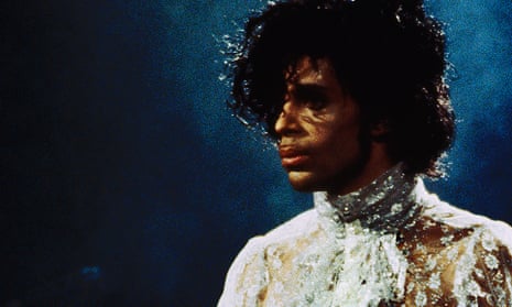 Prince on the Purple Rain tour in 1985