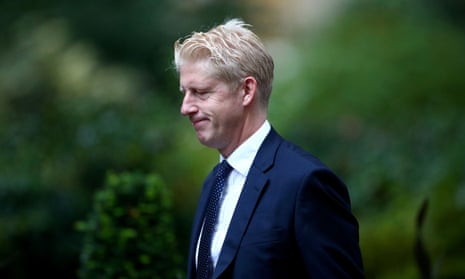 Britain's Minister of State for Business, Energy and Industrial Strategy Department and Education Department Jo Johnson walks outside Downing Street in London, Britain, September 4, 2019. Picture taken September 4, 2019. REUTERS/Hannah McKay