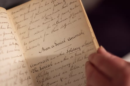 One of Dugald Stewart’s notebooks.
