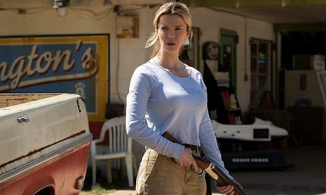 Murder in mind … Glow star Betty Gilpin in The Hunt.