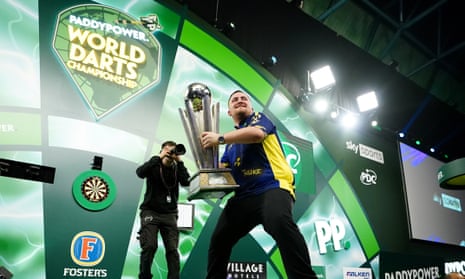 Luke Littler wins the World Darts Championship in January. Sponsor Paddy Power gave two MPs ‘platinum’ hospitality tickets for the tournament.