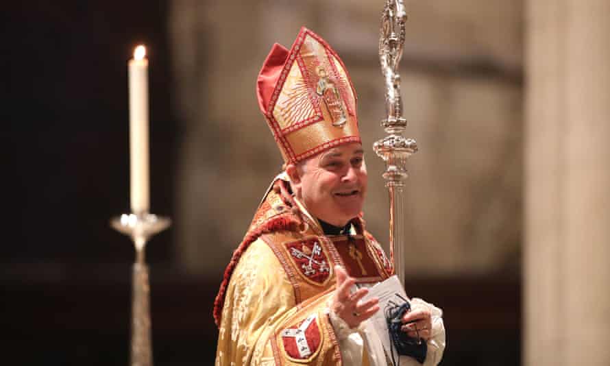 The Most Reverend Stephen Cottrell, during his enthronement as the 98th Archbishop of York