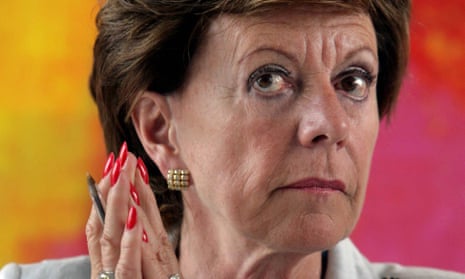 Neelie Kroes now sits on the public policy board of Uber.