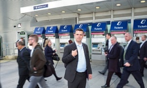 Commuter Matt Steel at London Bridge