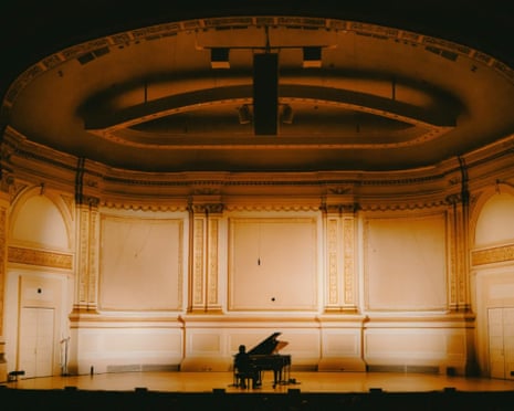 A still from Cameron Winter at Carnegie Hall.