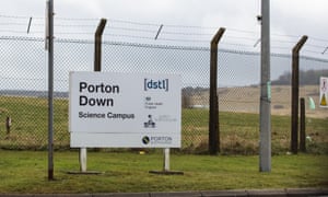 The defence science and technology laboratory at Porton Down.