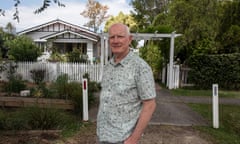 Dale Emerson from the Byron Flood Emergency Action Group at home in Mullumbimby, NSW, Australia