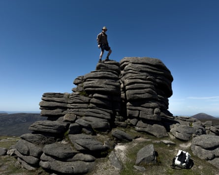 Kevin Rushby on one of the Back Castles.