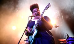 Brittany Howard of Alabama Shakes performs