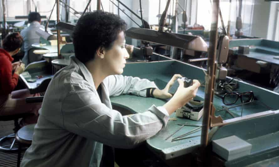 Elsa Peretti at work in New York in about 1978.