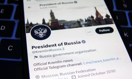 A report found Russia-linked accounts on Twitter have shifted toward stressing energy and economic impacts of the war.