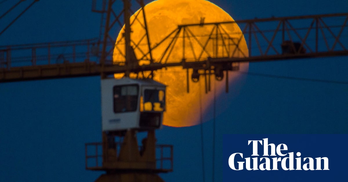The sturgeon full moon in partial eclipse in pictures Science The