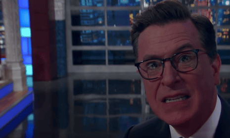 ‘You know Kim Jung-Un is crazy right? He’s a loose cannon like Mel Gibson in Lethal Weapon. And also that one time he got pulled over.’...Stephen Colbert