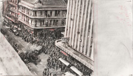 Drawing for Other Faces, 2011. © William Kentridge; courtesy Southern: A Contemporary Collection, South Africa