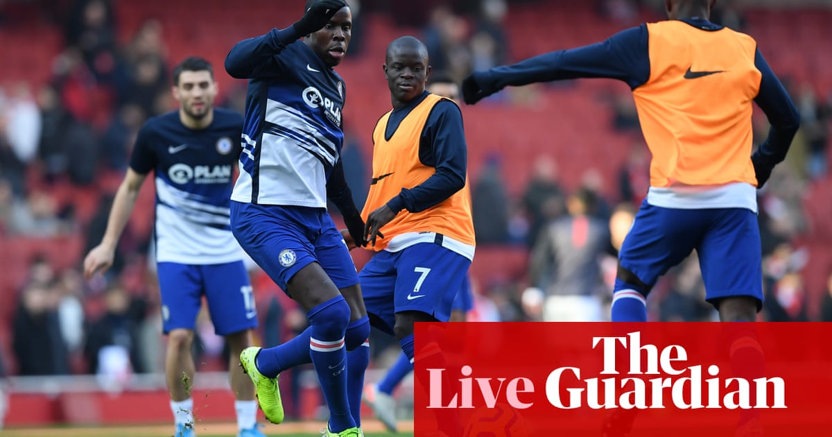 Arsenal v Chelsea: Premier League – live!