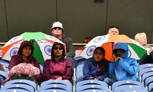 Rain stops play in Cardiff.