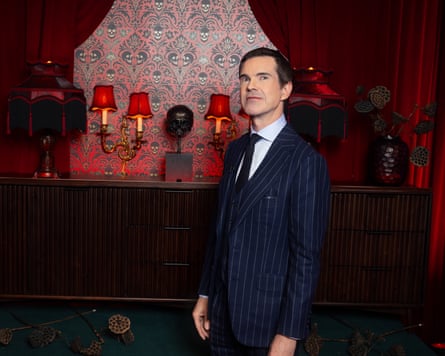 Jimmy Carr hosts Last One Laughing: Halloween.