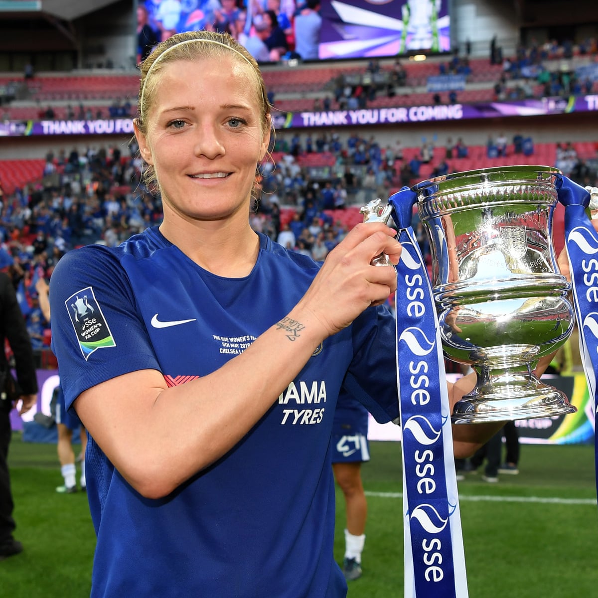 Katie Chapman The Heartbeat Of Chelsea S Fa Cup Final Win Women S Fa Cup The Guardian Fa Cup Winner 2022 Chelsea