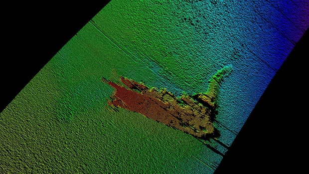 Sonar-imaging from Loch Ness in 2016.
